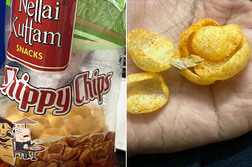Check out how Nellai kuttam snacks looks outside