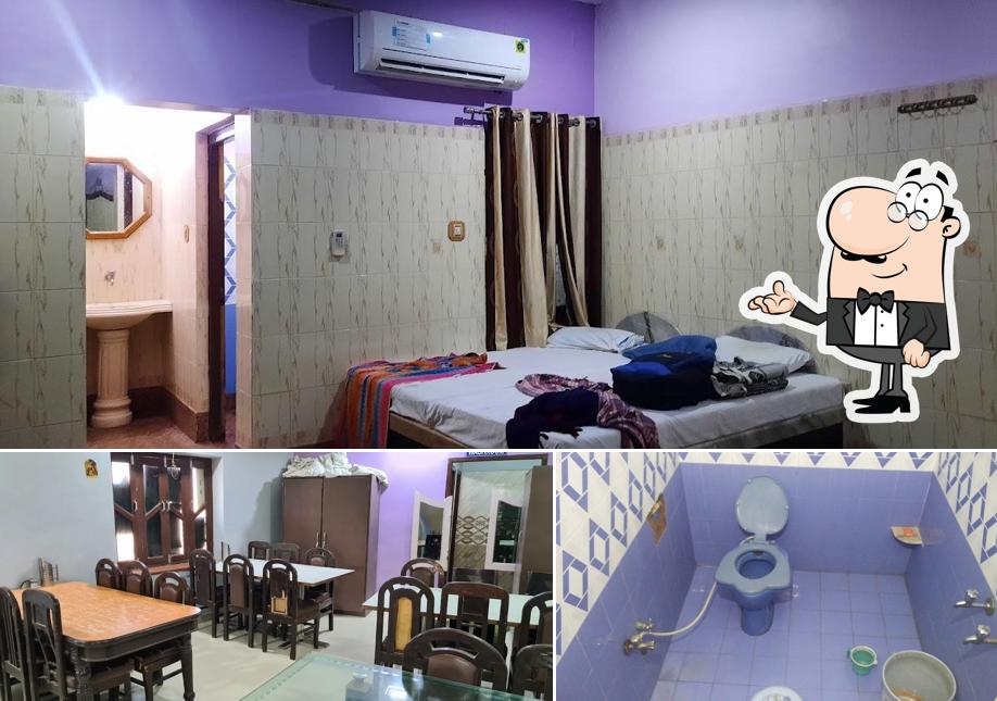 The interior of Hotel Poonam Palace