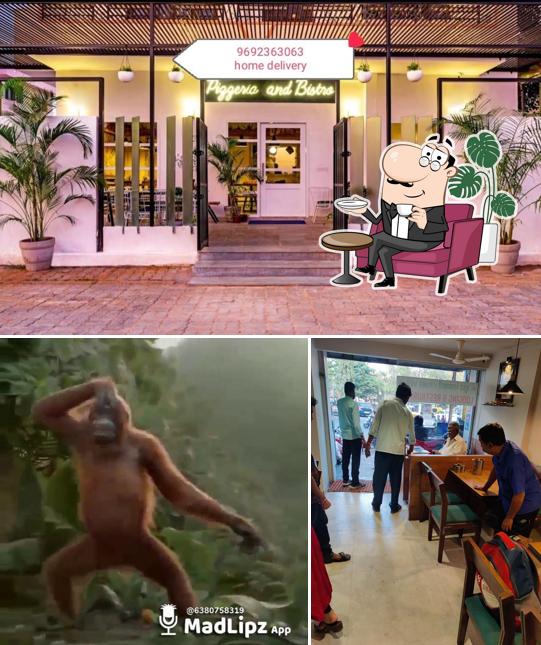 The interior of Panchganga Bar & Restaurant