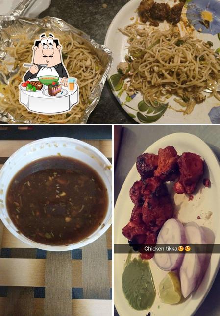 Hot and sour soup at Pawan Koliwada