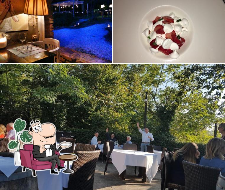 Questa è la foto che raffigura la interni e cibo di Casina Pontormo