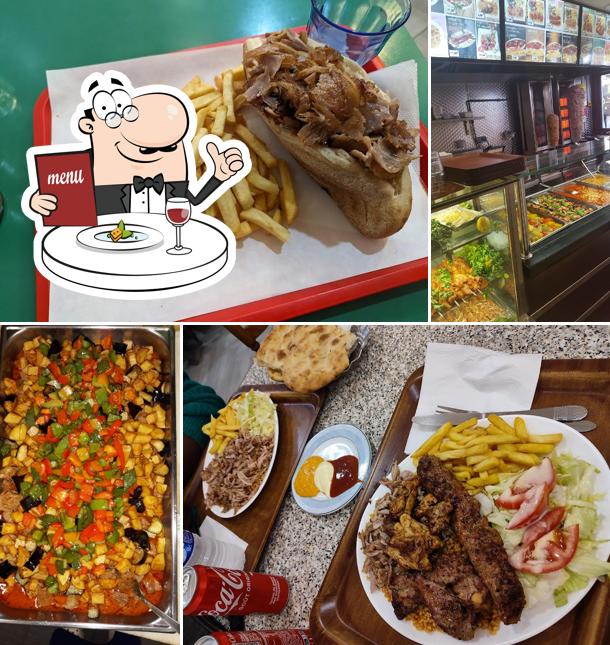 Sandwich de porc effiloché à Restauration Délices Spécialités Turques