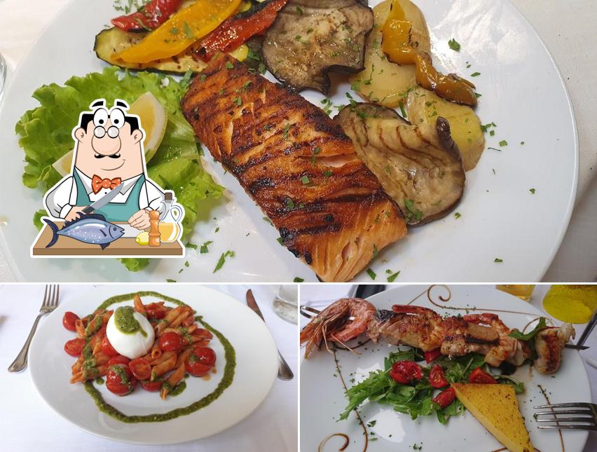 Salmone grigliato al Ristorante Pizzeria Mirelia