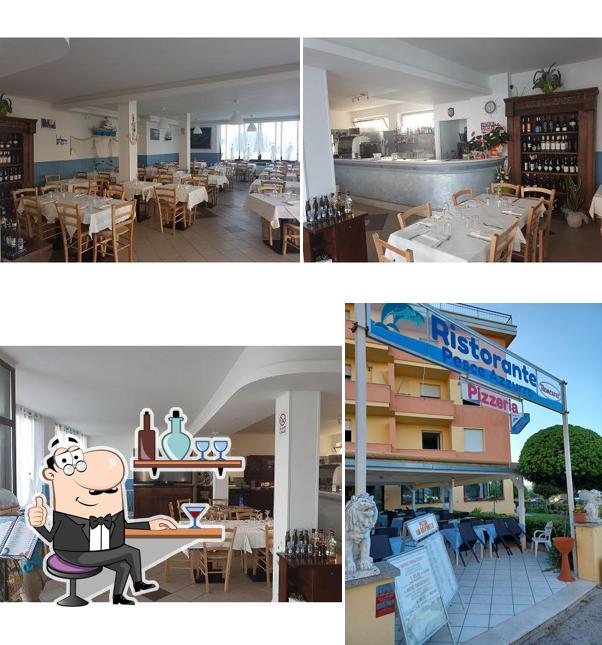 Dai un'occhiata agli interni di Ristorante Pizzeria Pesce Azzurro