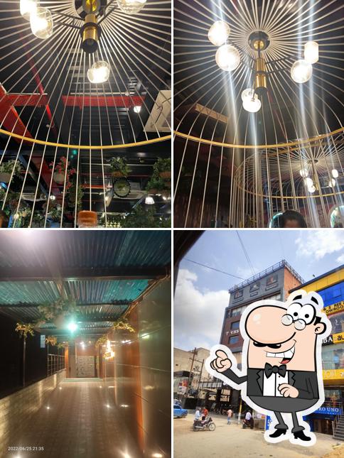 Enjoy the view at the outside area of THE TRIPLE CROWN