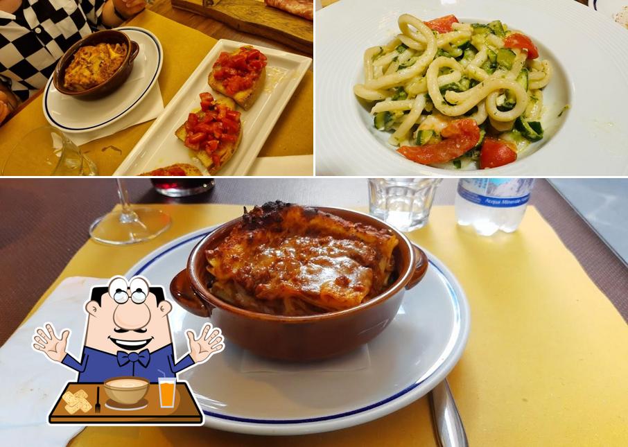 Cibo al TRATTORIA I BARBERI