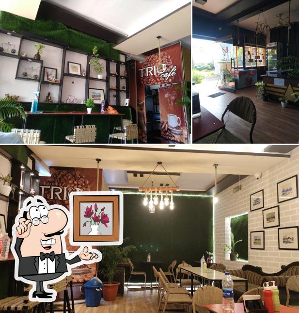Check out how Trio Cafe looks inside
