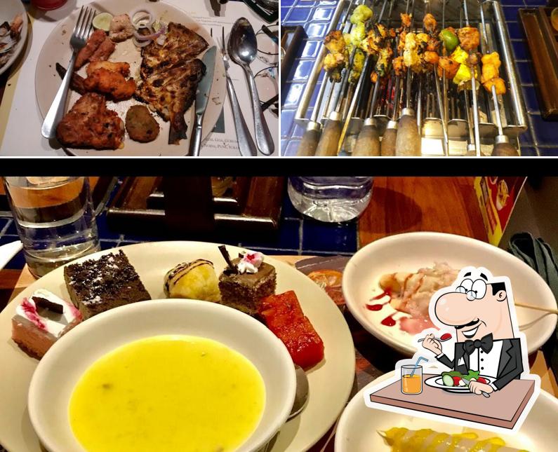 Food at Barbeque Nation