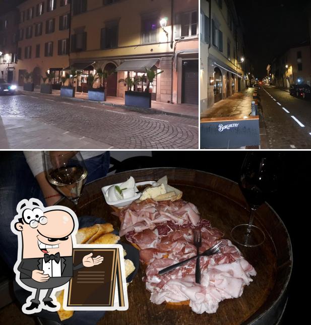 La immagine della esterno e cibo di Borghetto