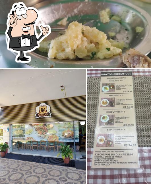 A foto do Galeteria Serrana - Asa Norte’s interior e comida