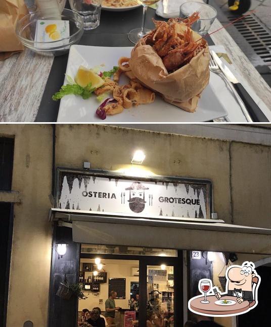 Platti al Osteria Grotesque
