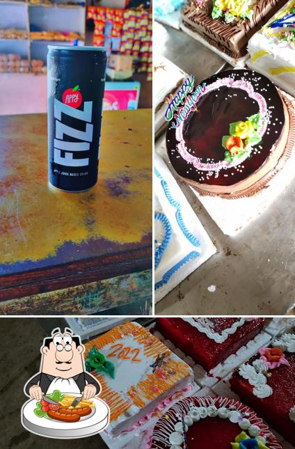 Food at New Ramesh Bakery