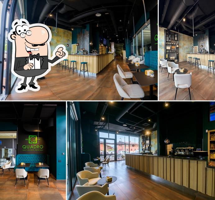 Dai un'occhiata agli interni di Q2Quadro Lounge Bar