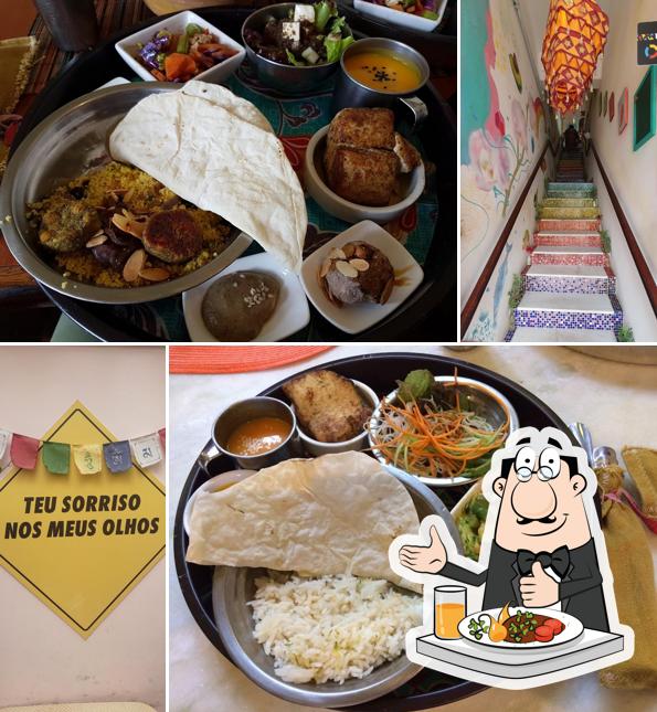 Comida em Shanti Restaurante