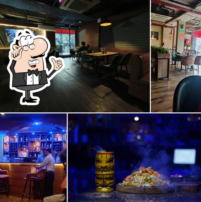 The interior of CAFE BELMONTE - Bar & Restaurant