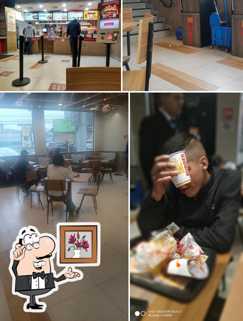 Veja imagens do interior do Burger King