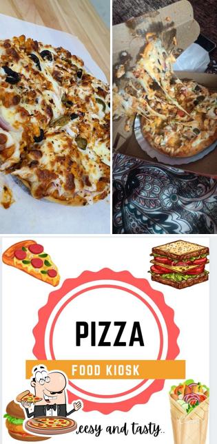 Pick various kinds of pizza