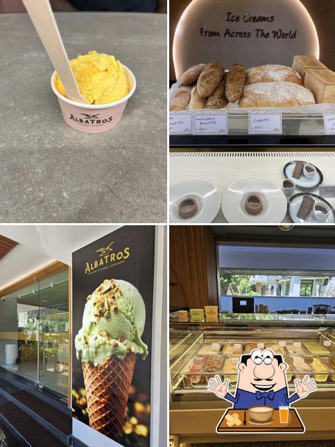 Meals at Albatros - Patisserie, Ice cream, Viennoiserie