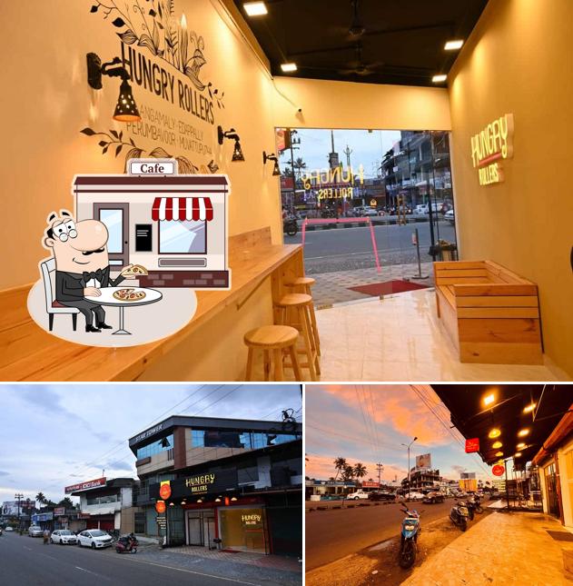 The exterior of Hungry Rollers