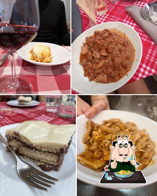 Cibo al Trattoria da Agnese