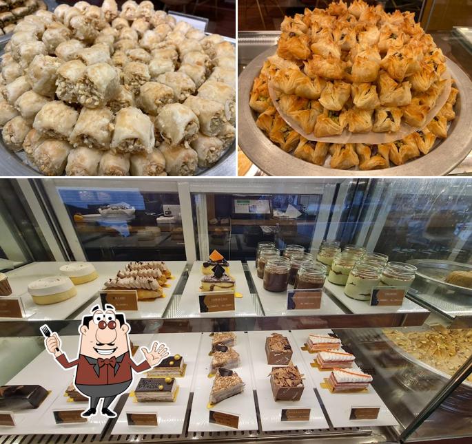 Food at Baklava King
