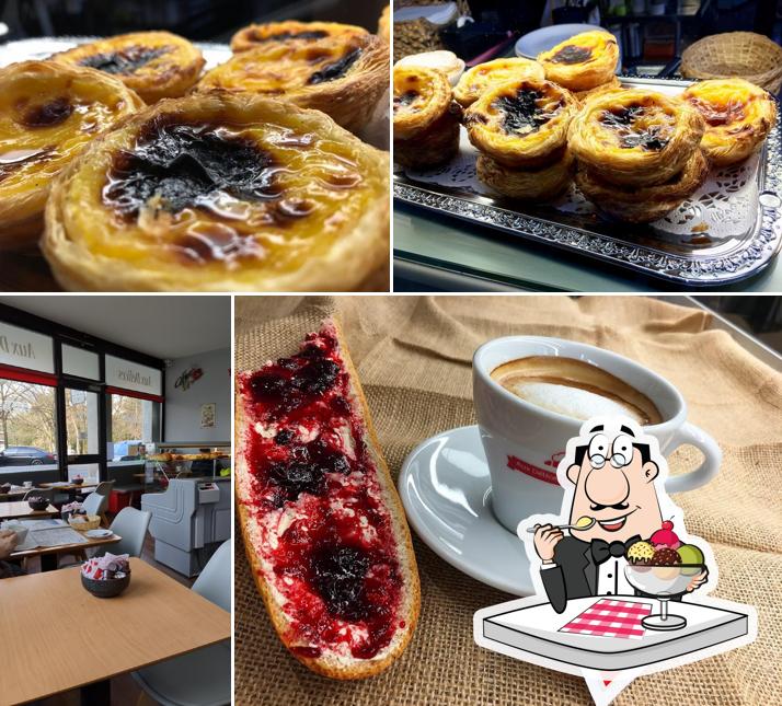Boulangerie Aux Délices propone un'ampia selezione di dolci