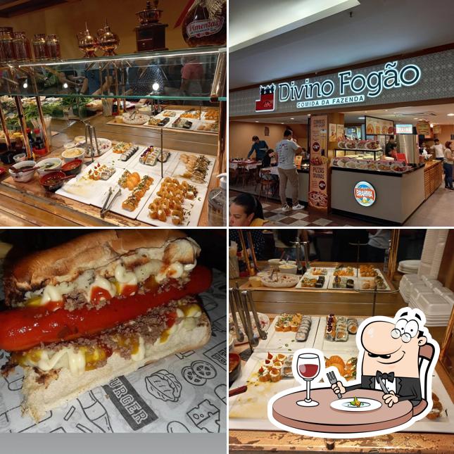 Comida em Divino Fogão