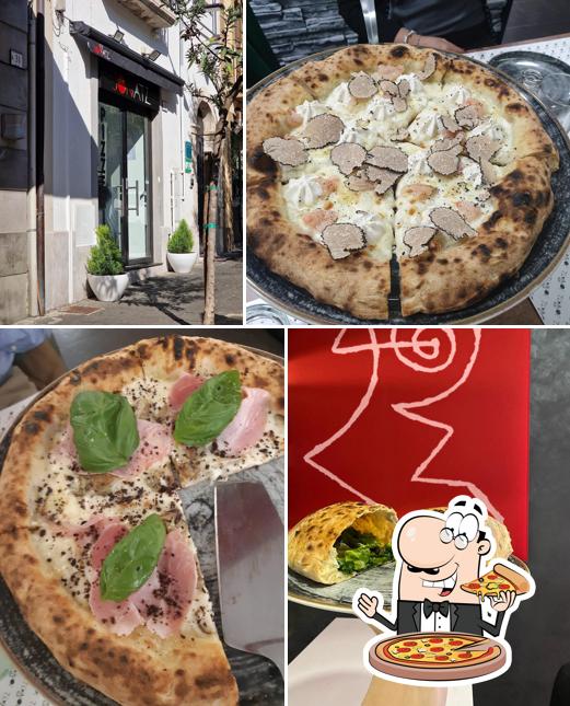 Prenditi tra le molte varianti di pizza