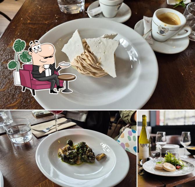 Jetez un coup d’oeil à l’image affichant la intérieur et nourriture concernant Le Bistro Picolo