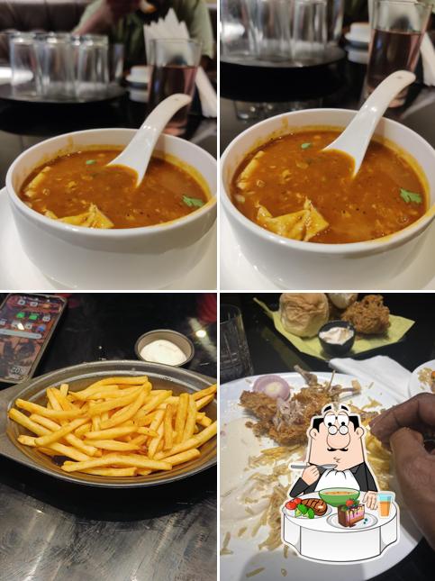 Hot and sour soup at Baik arabia kottarakkara