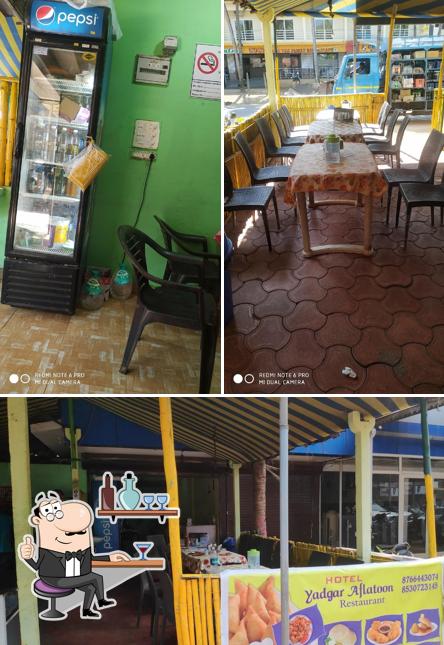 The image of YADGAR AFLATOON RESTAURANT’s interior and food