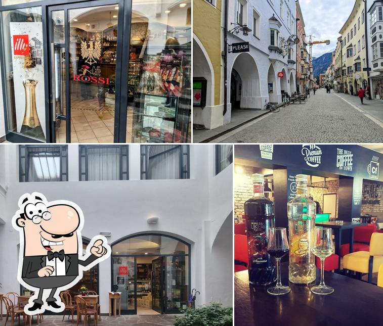 La esterno e interni del ristorante