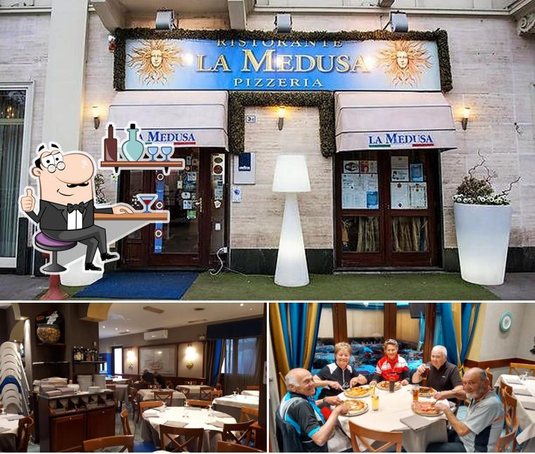 Gli interni di La Medusa