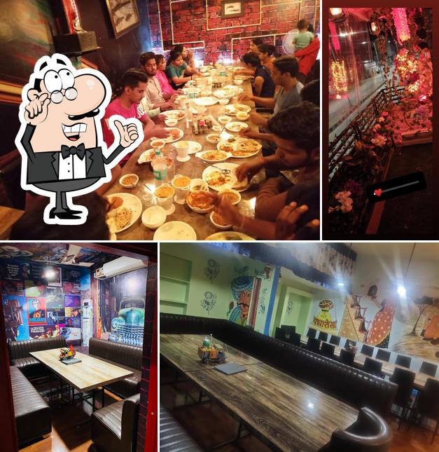 Check out how Manbhawan Foods {Family Restaurant} looks inside