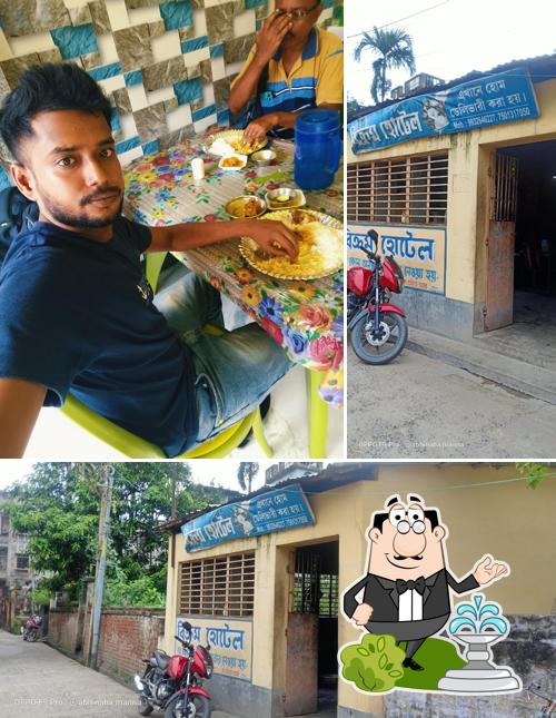 Take a look at the picture displaying exterior and beverage at Bikram Hotel (Raj Kumar Ghosh)