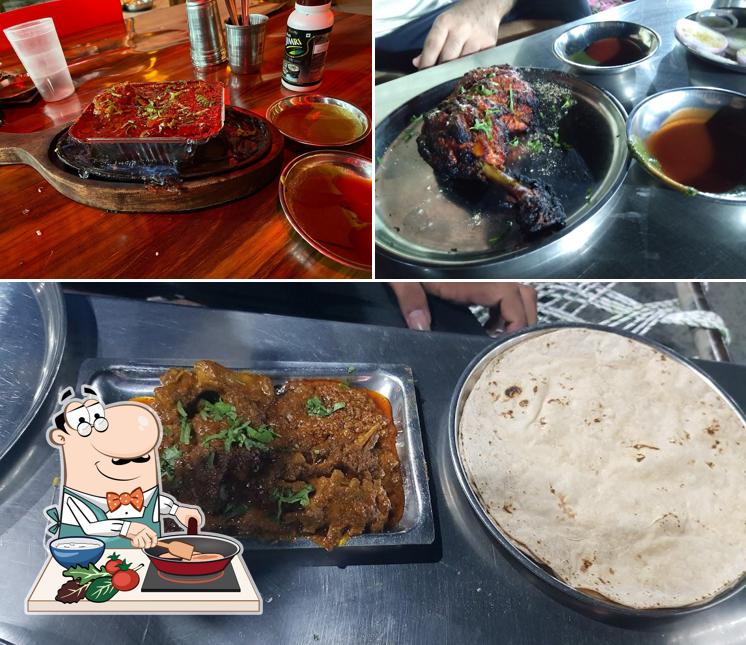 Chicken curry at Chandni Nonveg Dhaba