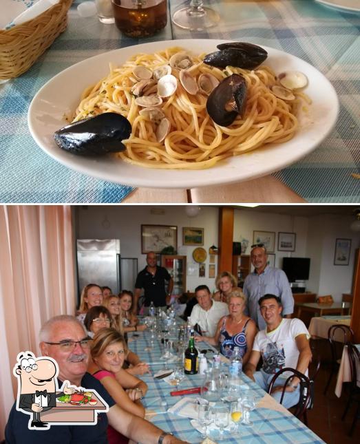 Ordina la cucina di mare a Pensione Ristorante Il Gambero