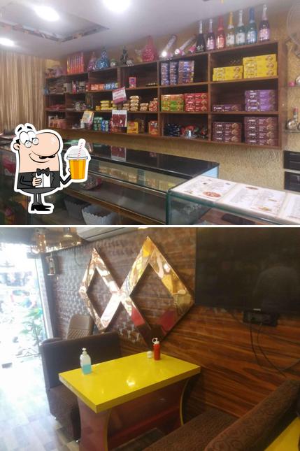 Enjoy a drink at Shree Tik tok fast food restaurant