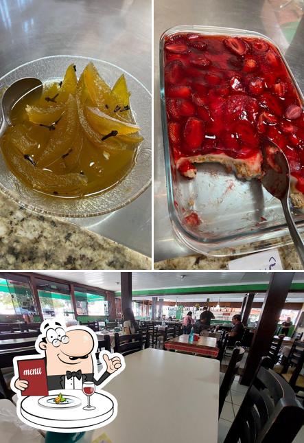 O Restaurante Shekinah - Guará se destaca pelo comida e interior