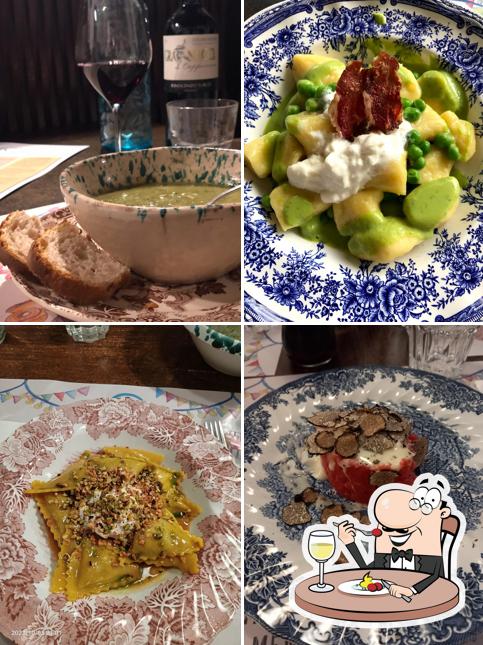 Platti al Osteria La Briga