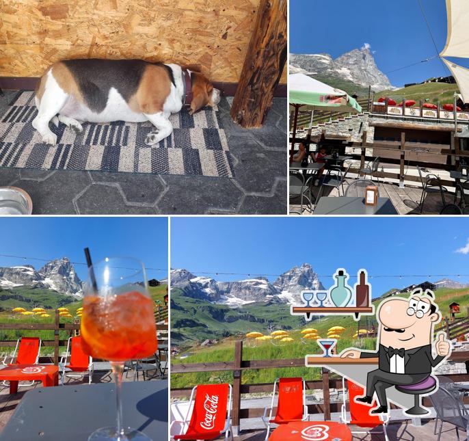 Gli interni di Alegria Bar Cervinia