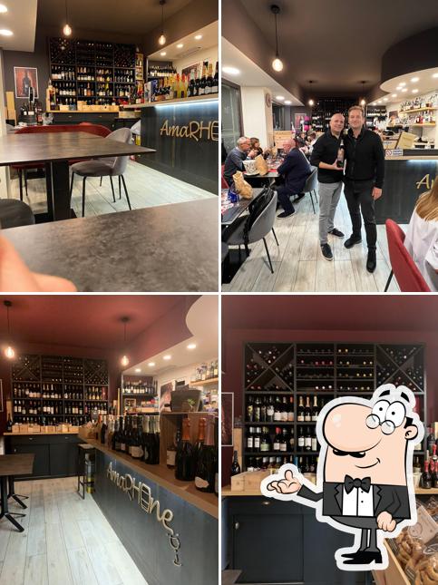 Dai un'occhiata agli interni di Amarhone • enoteca da Matteo