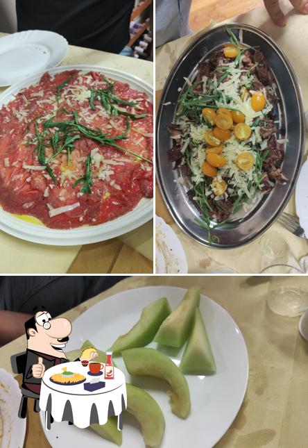Piatto di formaggi al Braceria Mazzarano