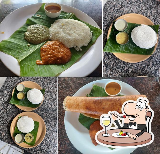 Food at Nisarga Mallige Idli Hotel