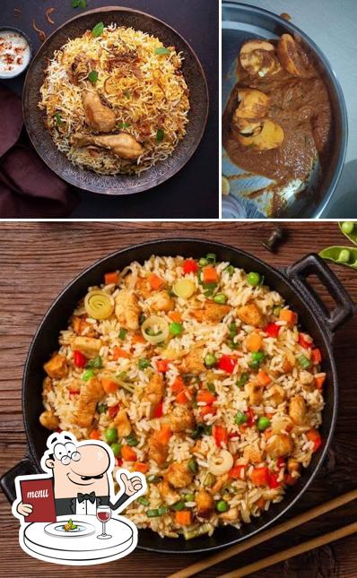 Food at Sushiz Chicken Restaurant