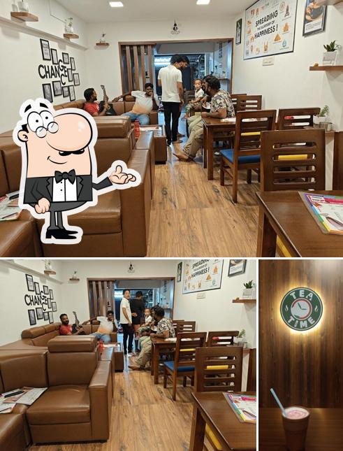 The interior of Tea Time Puttur