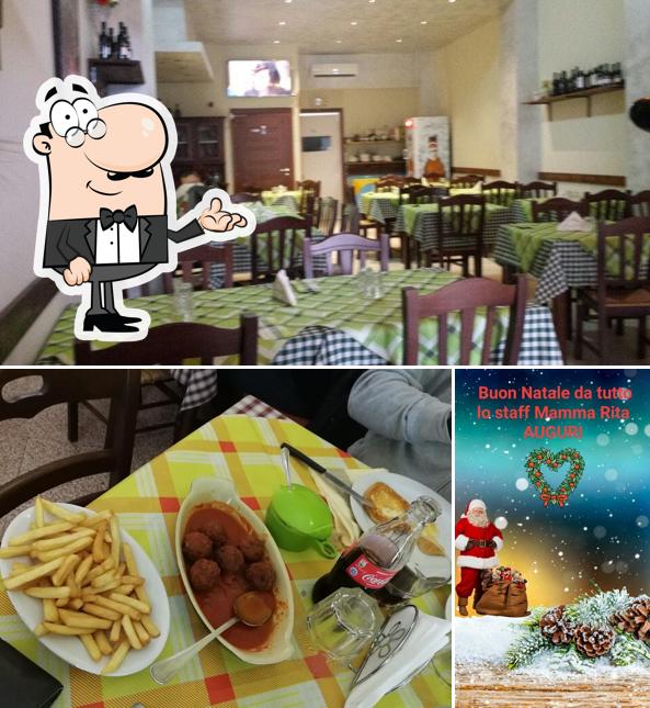 Gli interni di Locanda Mamma Rita