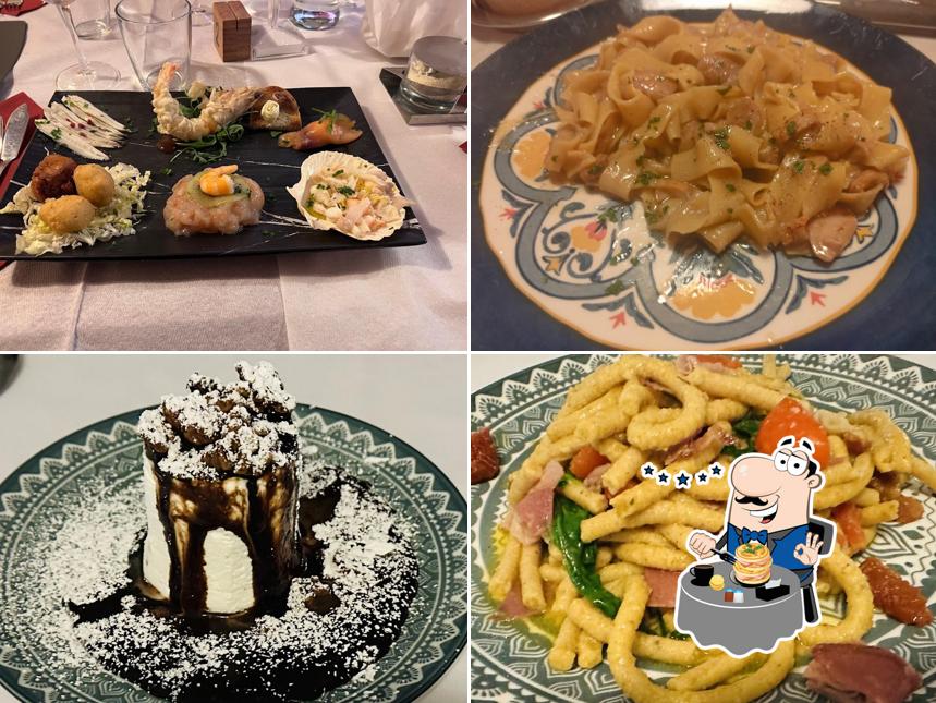 Cibo al Ristorante Vecchia Fano