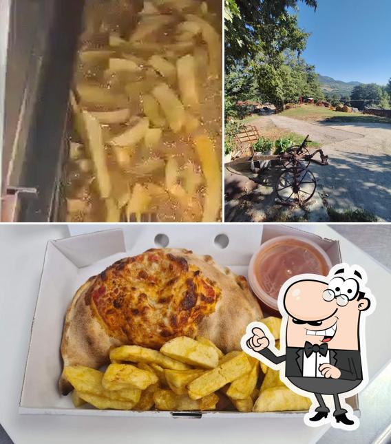 Dai un’occhiata alla immagine che presenta la esterno e cibo di Agriturismo Belvedere