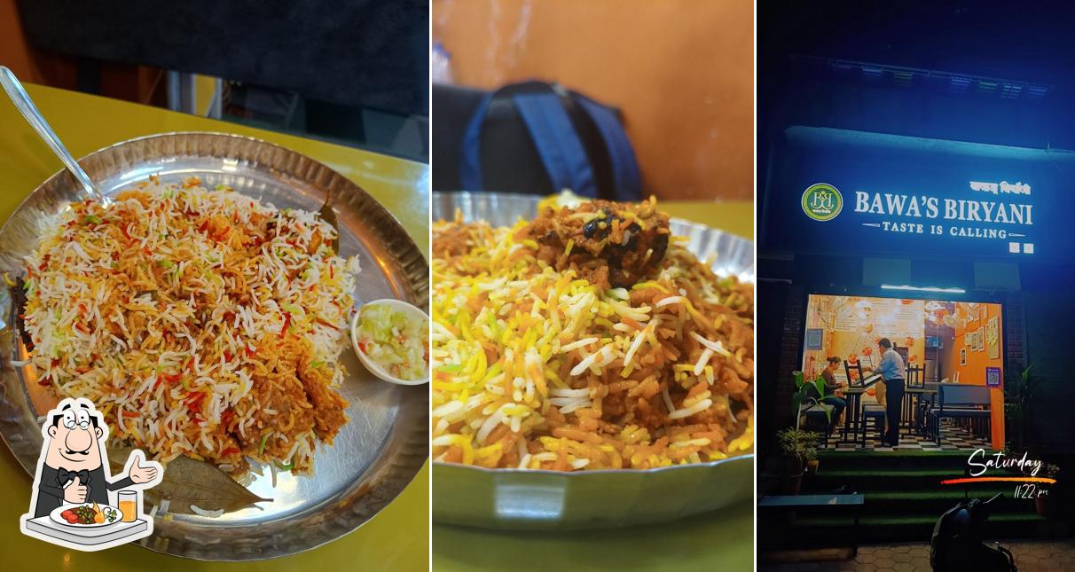 Food at Bawa's Biryani